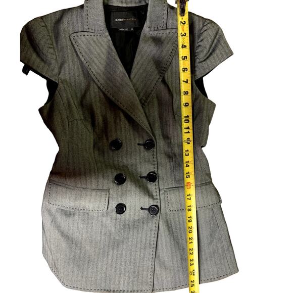 BCBG Maxazria Sleeveless Suit Jacket - Picture 5 of 5